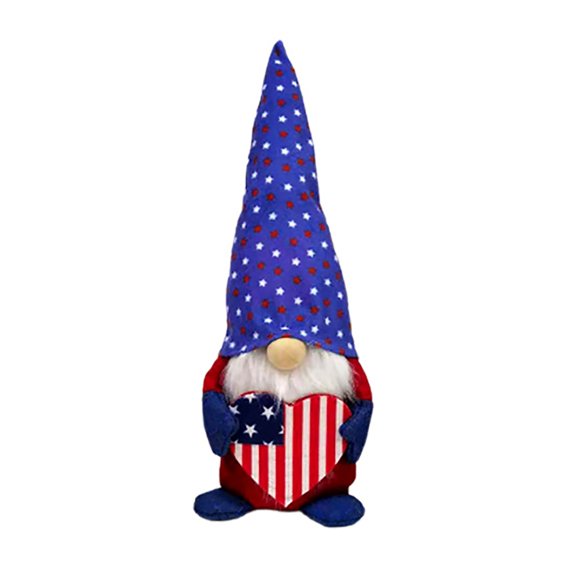 Agiferg Patriote Gnome Peluche Élection Décoration Salon Bureau Décoration