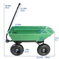 thumbnail image 2 of Folding Garden Cart - 300 lb Capacity Steel Frame for Gardening/Home Improvement, 2 of 5