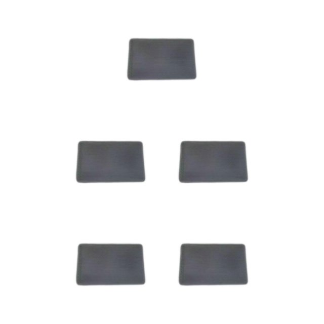 Wweixi Cute Practical Litter Mat Cat Accessories Easy To Clean Cat Litter Mat Grey 30*30cm 5Set
