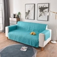 thumbnail image 4 of Housses de Meubles Protectrices pour Animaux, Housse de Canapé Réversible pour Coussin, Housse de Canapé Sofa pour Chiens, Housse de Protection de Meubles Résistante à l'Eau avec Bâtons en Mousse, Sangles Élastiques pour Animaux, Chats, 4 of 6