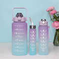 thumbnail image 3 of Lot de 3 Bouteilles d'Eau de Sport Étanches, 3 of 10