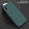 thumbnail image 2 of TPU Mobile Phone Case Shockproof Elastic Protection Cover, Replacement Cover TPU for iPhone XS, Dark Green, 2 of 7