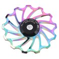 thumbnail image 4 of Bike Rear Derailleur Pulley Bicycle Rear Derailleur Pulley Colorful Mountain Bicycle Ramics Rear Derailleur Pulley Transmission Bearings Bike Cycling Sory, 4 of 8