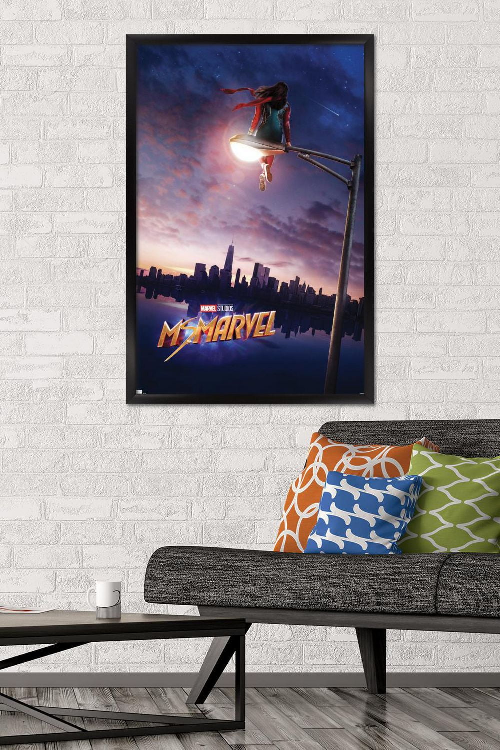 Marvel Ms. Marvel - Teaser One Sheet Wall Poster, 22.375" x 34"