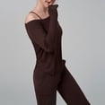 thumbnail image 5 of Timegard Workout Tops for Women Scoop Neck Long Sleeve Crop Tops Irregularly Athletic Running Tee Shirts, 5 of 5