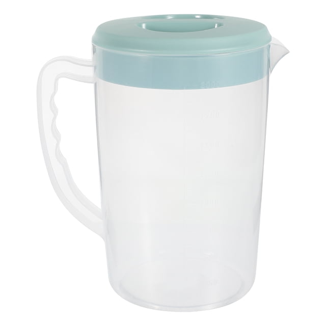SHISUYAN 1Pack Cold Kettle for Family Blue Food-safe Plastic Heat Resistant