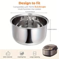 thumbnail image 3 of LOVEVER Casserole Intérieure Compatible avec Zojirushi NS-TSC10 Cuiseur à Riz Multiple (5,5 Tasses) Bol Intérieur 101,44 Oz Bol Intérieur de Remplacement, 3 of 5