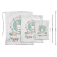 thumbnail image 3 of Darling Souvenir Sacs Cadeaux Lapin Blanc & Œuf Fournitures de Fête de Pâques 15 Pcs, 3 of 5