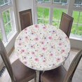 thumbnail image 3 of Rongfmy Round Tablecloth Waterproof Polyester Tablecloth Indoor Furnishing E - 150cm (60 Inch), 3 of 6