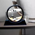 thumbnail image 3 of jifeng 3D Picture Photo Hourglass Scenery Painting Plastic Frame Toys Round F, 3 of 8