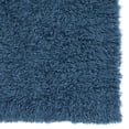 thumbnail image 3 of New Flokati 1400gr 2'4" x 4'8" Accent Rug, Denim Blue, 3 of 5