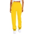 thumbnail image 4 of Women's Casual Pants Ladies Business Casual Pants for Women Petite Casual Pants for plusomen Solid Color Drawstring Elastic Pants Rompers for Women Casual plus Size Sweat Pants Women Casual, 4 of 5