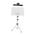thumbnail image 3 of lionlar Support de Partition de Musique Assis Ou Debout Support de Livre pour Classe Groupes Chorales Blanc, 3 of 9