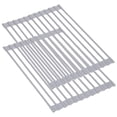 thumbnail image 3 of Égouttoir à Vaisselle Enroulable 2 Pcs Polyvalent, Roulant au-Dessus de l'Évier, 3 of 8