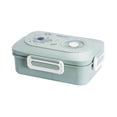 thumbnail image 1 of TIMIFIS Bento Box Student Plastic Partition Bento Box Can Be Microwave Heated, Sealed, and Portable Lunch Box for Office Workers Lunch Box, 1 of 2