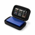 thumbnail image 2 of Nintendo 3DS Handheld Game Console Cobalt Blue Bundle with Carrying Case & 16GB SD Card (Refurbished), 2 of 6