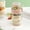 Pink, variant on TIMIFIS Double Layer Salad Cup, Portable Light Meal Double Layer Plastic Light Meals Cup Breakfast Light Meals Cup with Fork Sealing for Office Workers Kitchen Appliances