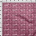 thumbnail image 4 of oneOone Velvet Pink Fabric Mosaic Sewing Craft Projects Fabric Prints By Yard 58 Inch Wide, 4 of 5