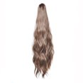 thumbnail image 1 of QUYUON Extensions de Cheveux Droites à Clip Postiches pour Femmes Perruques Longues d'Apparence Naturelle Pièce de Cheveux pour Femmes Extensions de Queue de Cheval Clips Synthétiques sur Extensions de Cheveux Type de Cheveux Q1104, 1 of 2