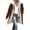 Coffee, variant on yardsong Reversible Sherpa Lined Jacket - Women's Oversized Padded Down Winter Khaki,XXXL