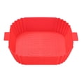 thumbnail image 2 of TIMIFIS Air Doublures en Silicone pour Friteuse à Chaud Essentiels de Cuisine Casserole en Silicone pour Friteuse à Air Chaud Doublures Rondes Réutilisables pour Panier de Friteuse à Air Accessoires - Remplacement des Doublures en Papier Parchemin -[7.5 Pouces] Essentiels pour Appartement, 2 of 5