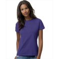 thumbnail image 1 of Hanes SL04 Womens Nano-T T-Shirt Size Medium, Purple, 1 of 3