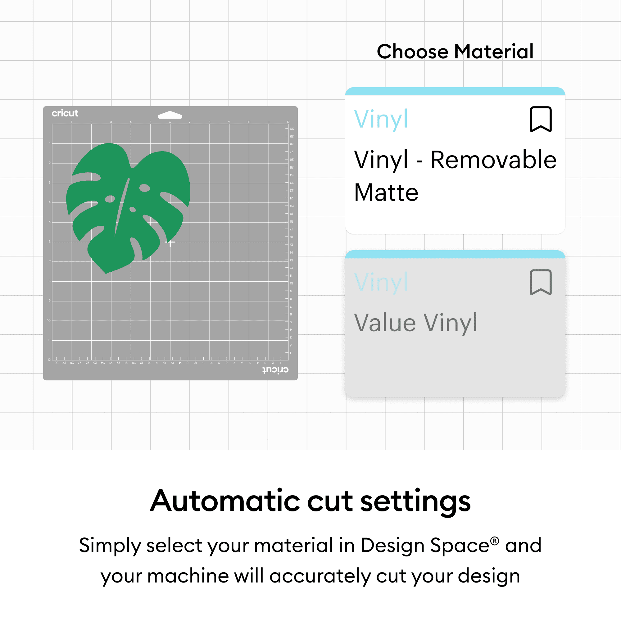Cricut® Vinyl – Removable, Essentials Sampler (12 ct)