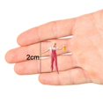 thumbnail image 2 of Baohd 1:87 Miniature People Figurines for Scene Layout Accessories Pink, 2 of 9