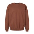 thumbnail image 3 of Gildan SF000 Softstyle Crewneck Sweatshirt-Cocoa-M, 3 of 5