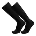 thumbnail image 1 of Compression Socks, Compression Socks, Knee Socks for Women, Socks Breathable for Sports, Work, Flying, Traveling - -M, Black S-M, 1 of 8
