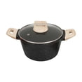 thumbnail image 1 of Casserole à Soupe Antiadhésive, Marmite à Ragoût Grande Capacité pour Toutes les Cuisinières, Compatible Induction, Casserole de Format Familial avec Poignées au Toucher Froid, 1 of 9