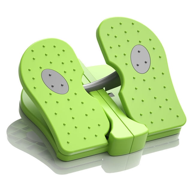 Machine à Pas de Pied Verte, Présentant un design compact et Léger en nylon Renforcé. le Pas de Pied Comprend des points de massage Convexes Antidérapants pour Plus de Confort et de Stabilité pendant l'Utilisation. Idéal pour l'Exercice au Bureau Ou à la Maison, Il Se Plie Facilement pour le Rangement Ou la Portabilité.