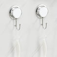thumbnail image 3 of Kitchen Hook Stainless Steel Non-perforated Strong Adhesive Hook Bathroom Seamless Hanger Clothes Hook, 3 of 9