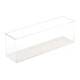 thumbnail image 4 of ziyahi Clear Storage Box Clear Display Case Figurines Action White for Figure Model Small White 30x7.8x10.5cm, 4 of 6