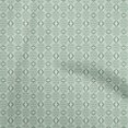 thumbnail image 1 of oneOone Rayon Light Green Fabric Geometric Sewing Craft Projects Fabric Prints By Yard 56 Inch Wide, 1 of 5