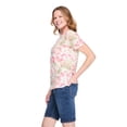 thumbnail image 4 of Iyla Women'S Printed Jacquard T-Shirt, 4 of 6