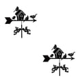 thumbnail image 4 of Youkk Metal Weather Vane Sturdy And Durable Garden Art Decoration Exquisite Shape 2Set, 4 of 6