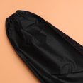 thumbnail image 3 of Imperméable Réutilisable Poncho de Pluie Mat EVA Imperméable Extérieur pour Adultes (avec Manchette Élastique, Noir), 3 of 6