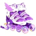 thumbnail image 2 of Patins en Ligne Illuminants pour Enfants Patins en Ligne Réglables avec Roues Lumineuses Patins à Roulettes Extérieurs et Intérieurs pour Enfants Garçons Filles, 2 of 9