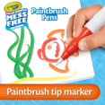 thumbnail image 3 of Crayola Color Wonder Paintbrush Pens Mess Free Paint Set for Kids 8ct Refill 3+, 3 of 5