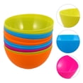 thumbnail image 3 of EIGTHTAIL Bowls Bowl Serving Plastic Cereal Dessert Food Noodle Unbreakable Soup Mixing Salad Ramen Pasta Rice Cream Trays Dish, 3 of 6