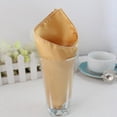 thumbnail image 2 of Cloth Napkins *12 Inch Washable Polyester Dinner Napkins -dix Beige Napkins for Weddings  Parties  Holiday Dinner Table Decor, 2 of 4