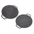 thumbnail image 1 of Assiette de Barbecue Coréenne Circulaire Poêle à Frire Cassette Four Assiette de Barbecue Teppanyaki Extérieur Ronde Gril Grillade, 1 of 8