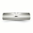 thumbnail image 3 of Incrustation en Argent Sterling Titane 6mm Bande Polie TB81-13, 3 of 6