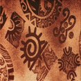 thumbnail image 1 of Ahgly Company Tapis d'Intérieur Lavable à la Machine, Carré, Transitionnel, Rouge Cramoisi, Tapis de Zone, 5 Pieds Carré, 1 of 7