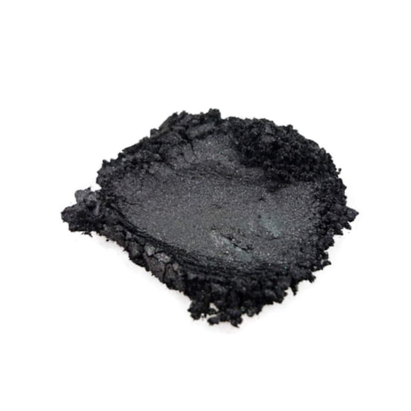 42g/1.5oz "BLACK ONYX" Mica Powder Pigment (Epoxy,Resin,Soap,Plastidip) Black Diamond Pigments by CCS
