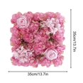 thumbnail image 2 of Dvkptbk Plastic Flower Wall Decoration Simulation Flower Wall Wedding Decoration Artificial Flowers Rose Wall Flowers Wedding Flowers Suitable for Multi-Scene Flower Wall Home Decor, 2 of 4