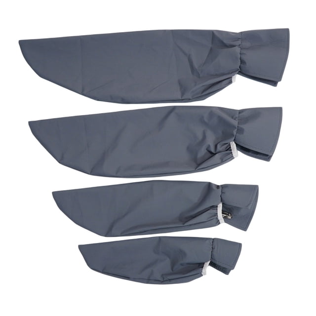 TIELUTT A Full Coverage All Weather Raincoat with A Tail Suitable for Outdoor Walks and Hiking. Dog Calming Life Vest for Dogs Large Calming for Dogs Life Jacket Dog Lifeguard Shirt