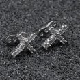 thumbnail image 4 of lionlar 2pcs Dermal Anchor Tops and Base Titanium Steel Piercing Jewelry Cross, 4 of 9