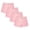 Pink, variant on Pitauce 4 Pack Girls Seamless Cotton Boxer Underwear Elastic Waist Full Coverage Under Dress Shorts Summer Breathable Stretch Underpants Shorts